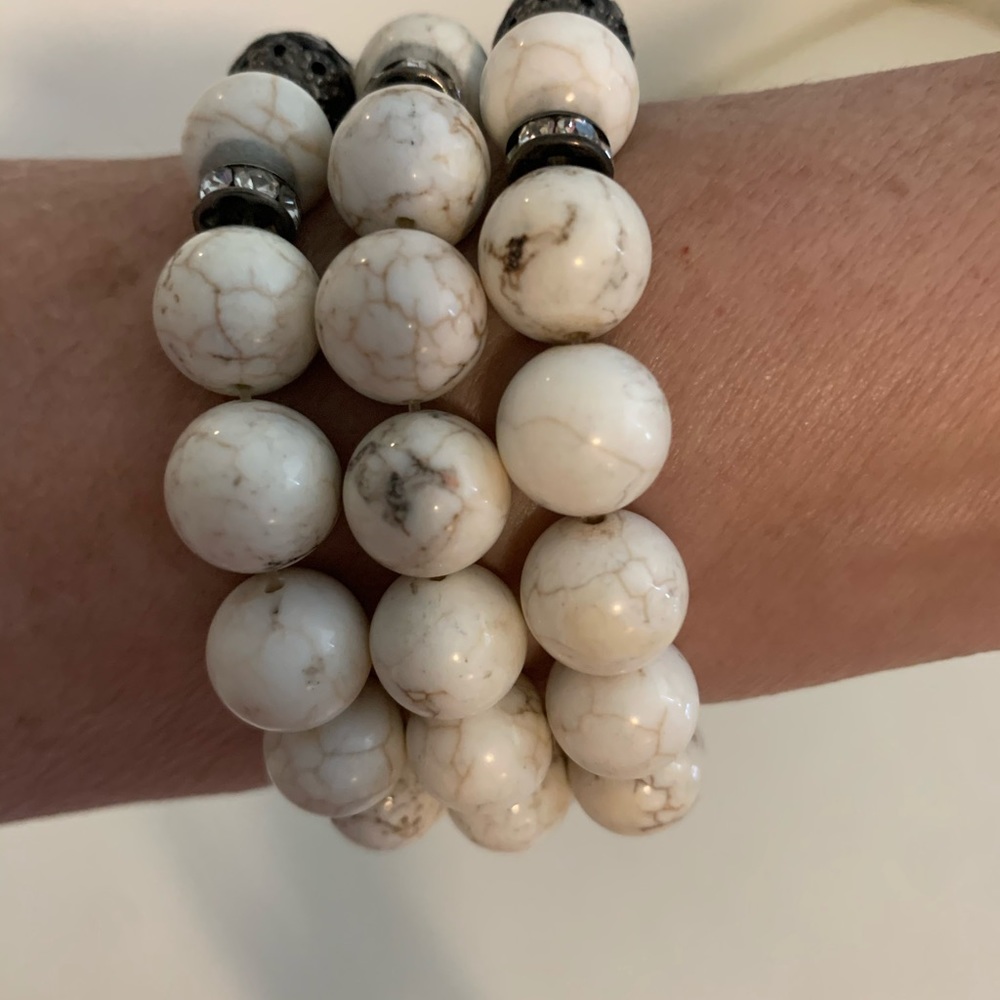 Tri beaded bracelet